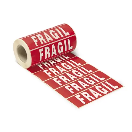 Etiquetas “Frágil” 100 unidades